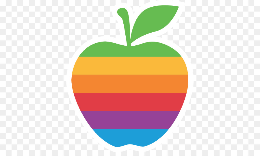 Apple Color Logo Regenbogen - Fleckenentfernung