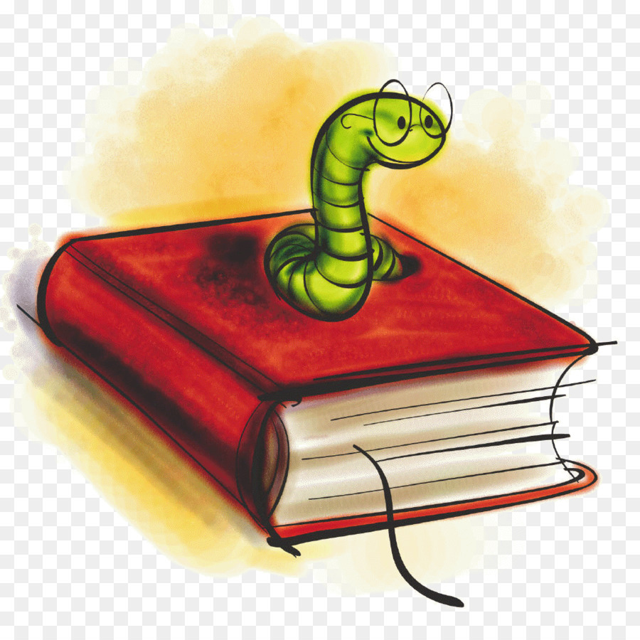 Library Cartoon png download - 1050*1050 - Free Transparent Bookworm png  Download. - CleanPNG / KissPNG