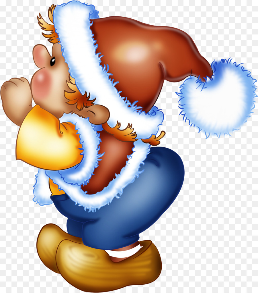 Ded Moroz Snegurochka Anno Nuovo nonno Natale - elfo di natale