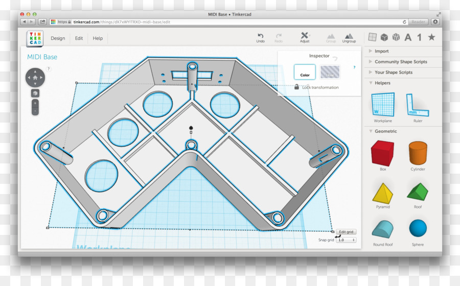 Autodesk 123D YouTube-3D-Modellierung-Blender Tutorial - geometrie box