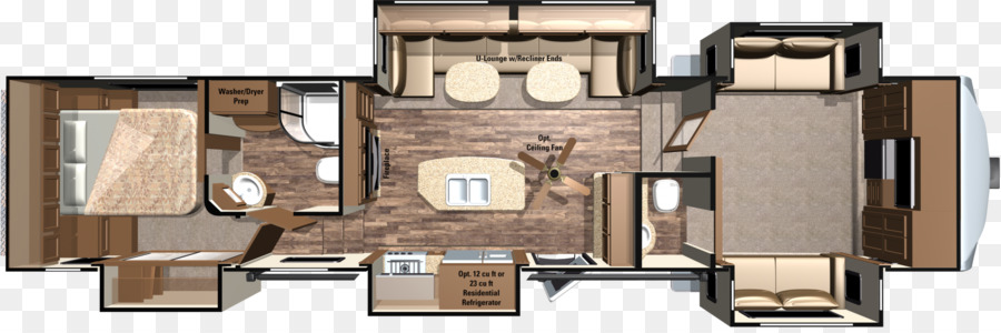 Wohnzimmer Sattelkupplung Camper Haus - Yachten