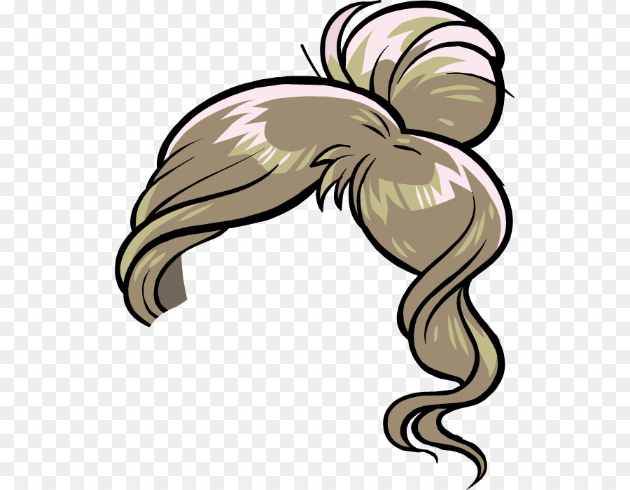 Club Pinguin Hair Clip art - Haar Karte