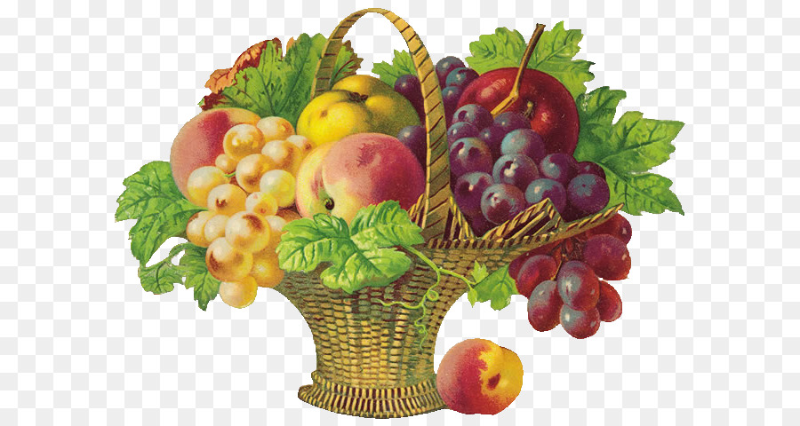 Korb mit Obst Essen Geschenk Körbe Clip art - andere