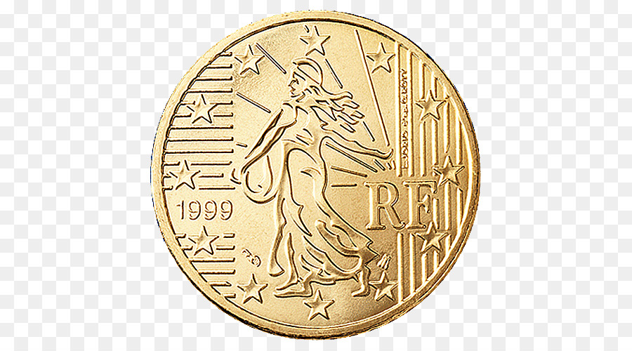 Euro francia angoli di 1 centesimo di euro, angolo Penny - 50 monete fen