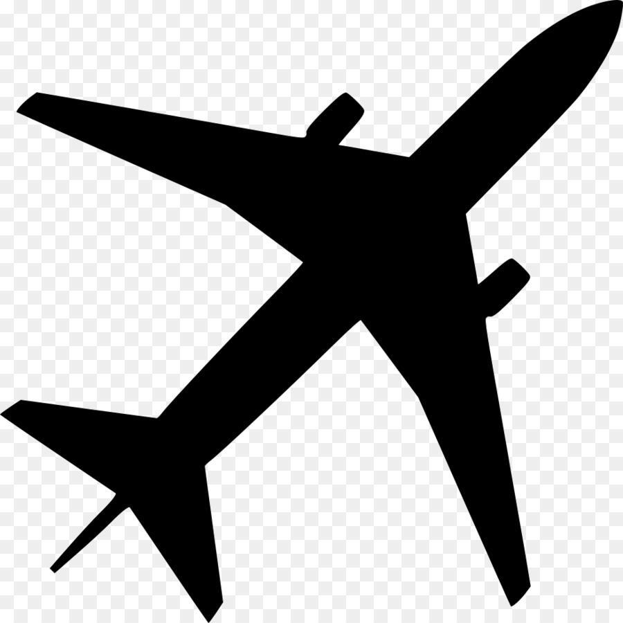 Flugzeug Silhouette Zeichnung Clip art - Flugzeug