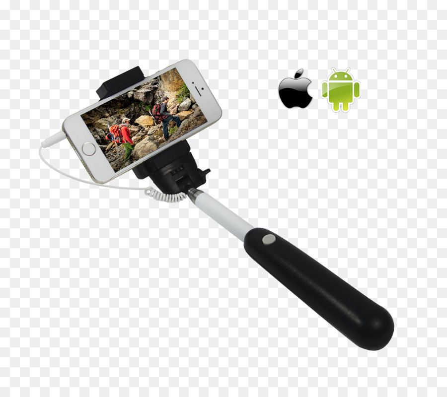Monopiede Selfie stick pulsante di Scatto - Autoscatto