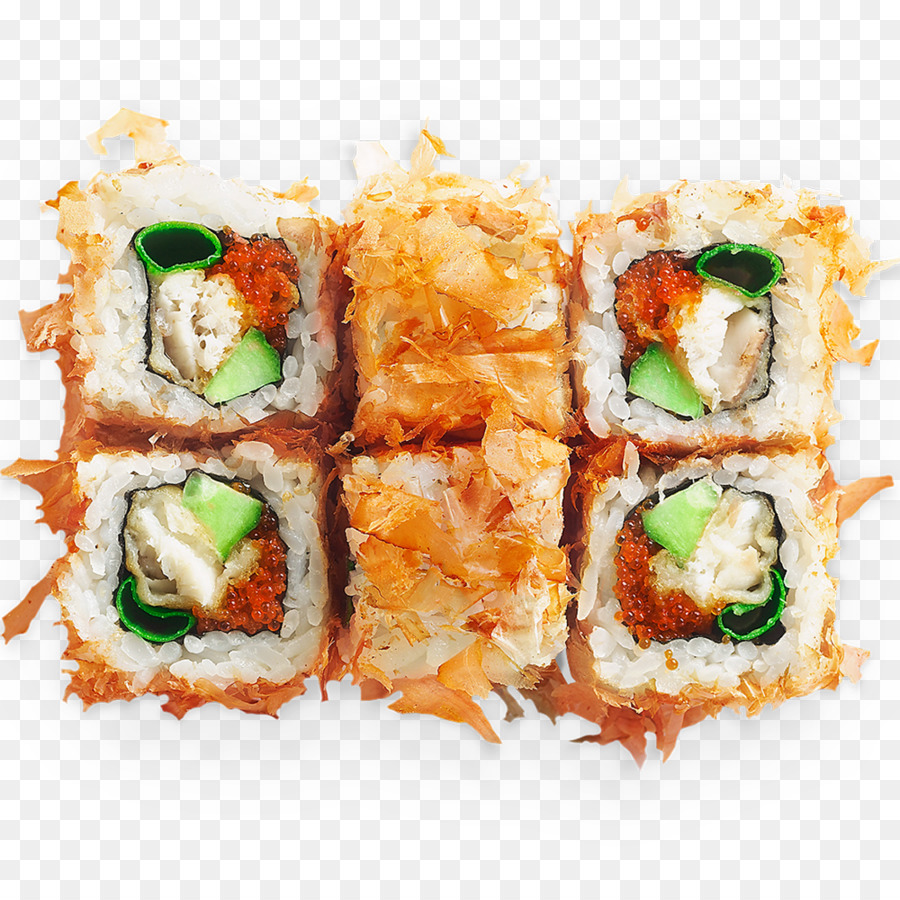 Makizushi Sushi California roll japanische Küche, Teller - Sushi