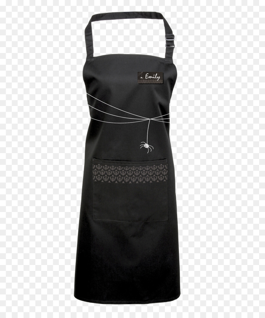 Kleine schwarze Kleid, Schürze, Tasche, Kleidung Bib - Lätzchen