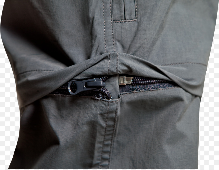 Pocket-Denim-Reißverschluss-Jacke Jeans - Reißverschluss