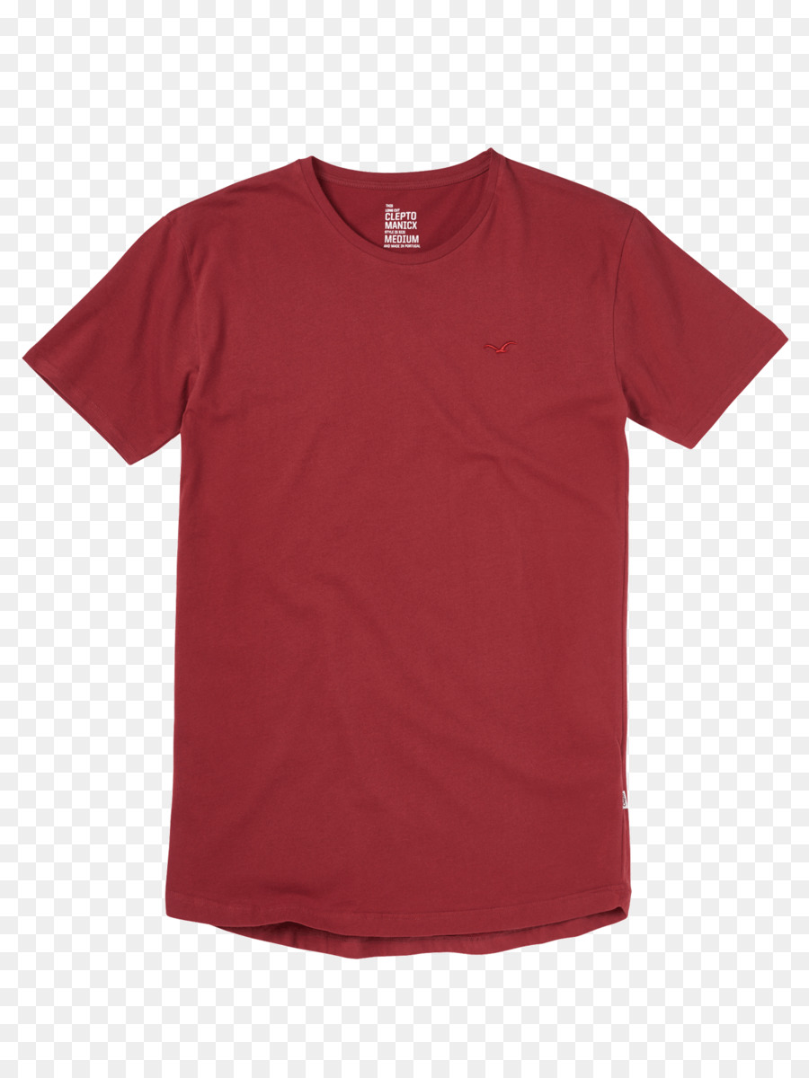 Gedruckt T shirt Ärmel Kleidung - red spotted Kleidung