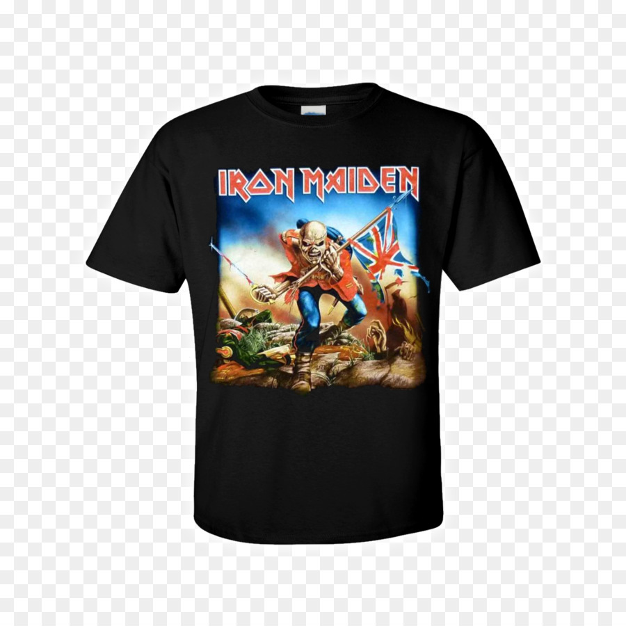 T-shirt Iron Maiden-The Trooper (Live Long Beach Arena) - T Shirt