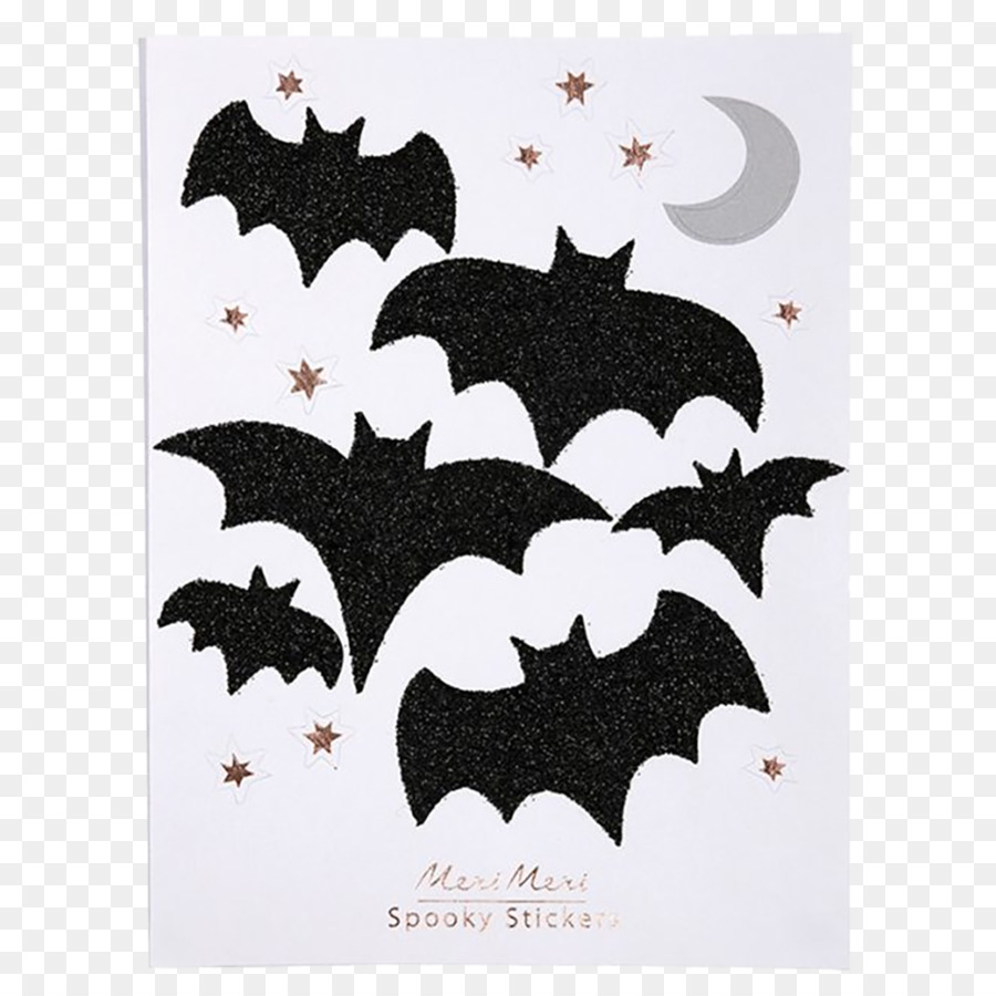 Adesivo di Carta nastro Adesivo Glitter adesivo - pipistrelli
