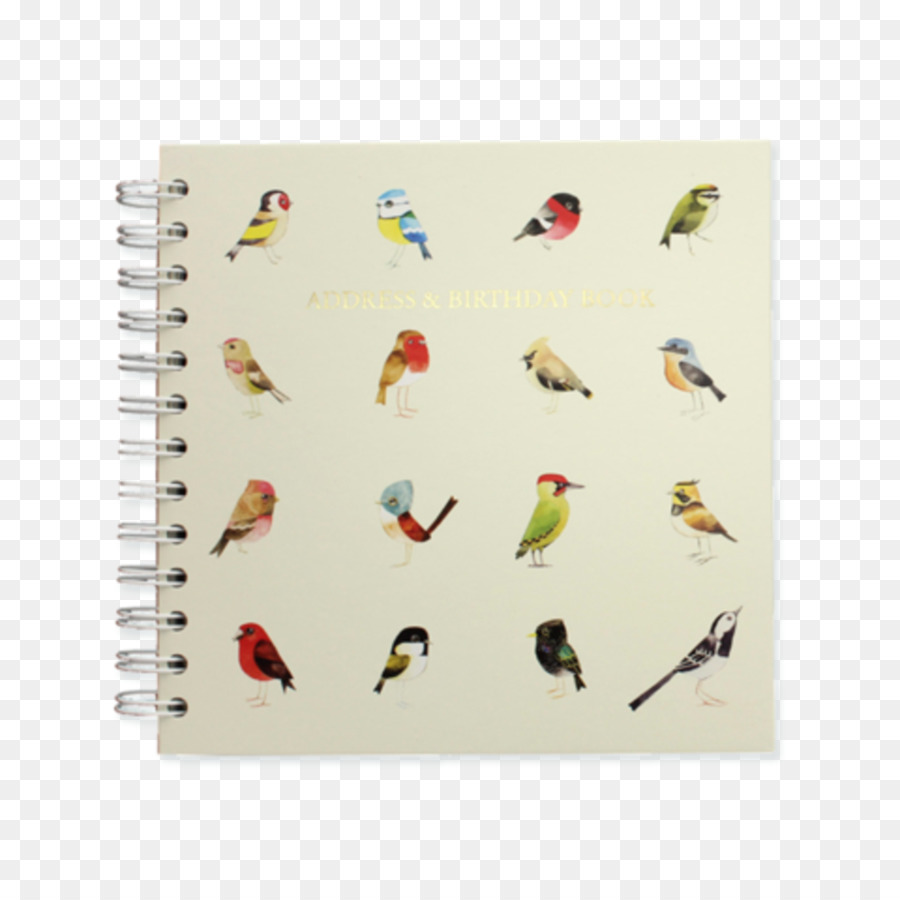 Notebook-Papier Unser Garten Vögel - Notebook