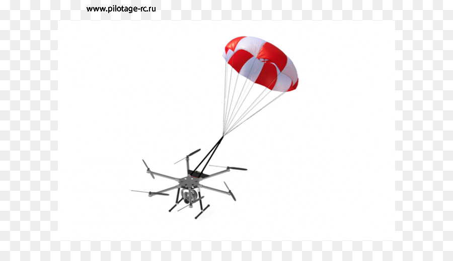 Paracadute de secours Multirotor Unmanned aerial vehicle paracadutismo in Tandem - paracadute