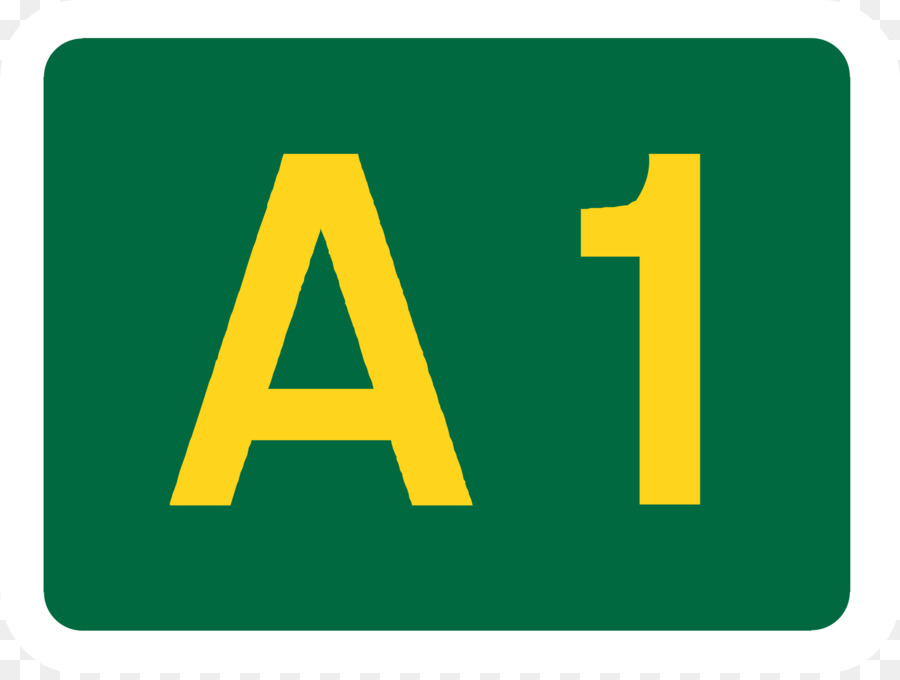 A1 strada di Londra A1 autostrada A14 e la strada statale 1 - londra