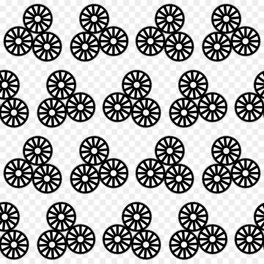 Getriebe Muster - kreative florale Muster