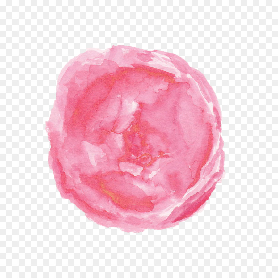 Aquarell Logo-Pink M - Malerei