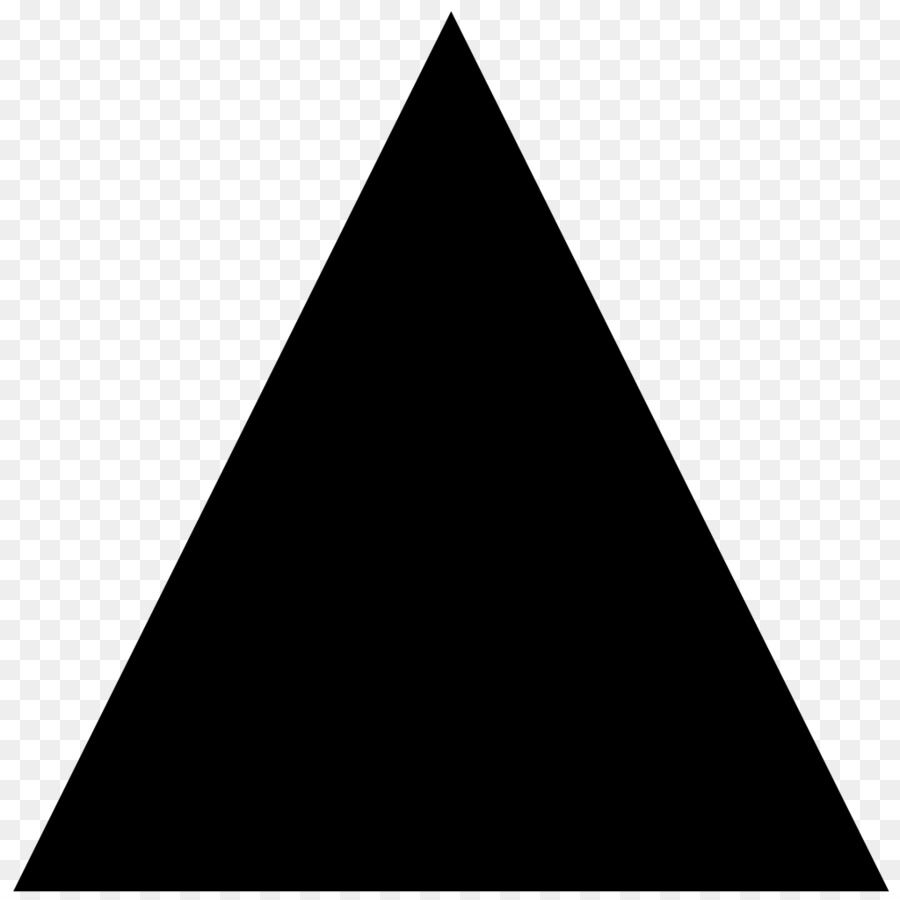 Triangolo di Sierpinski triangolo Equilatero - triangolo arancione