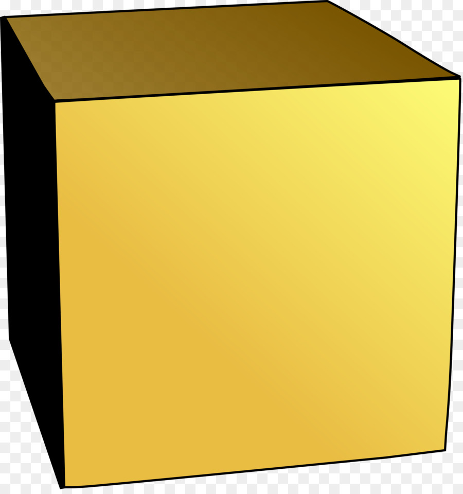 Cubo di Superficie-volume, rapporto di Clip art - piccolo cubo
