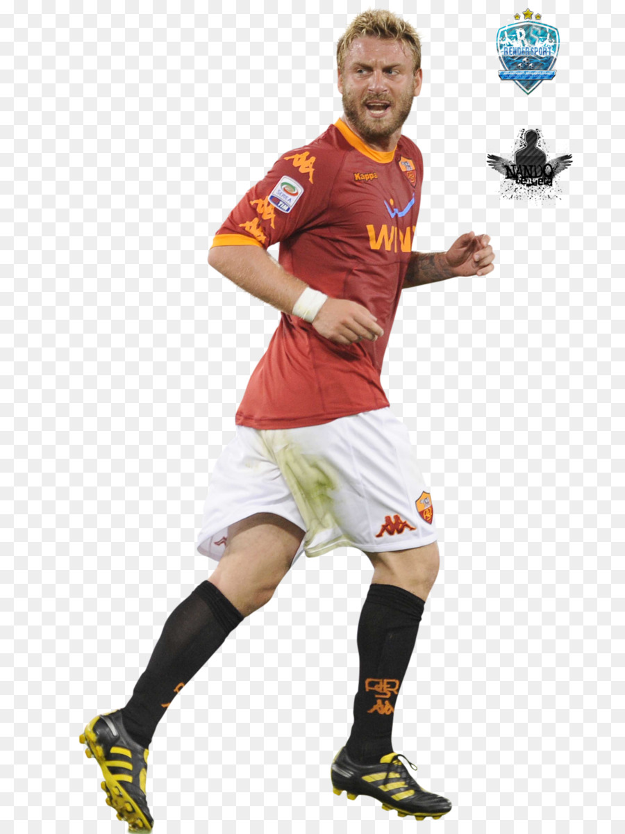 Fußball-Spieler, A. S. Roma-Team, sport-Jersey - andere