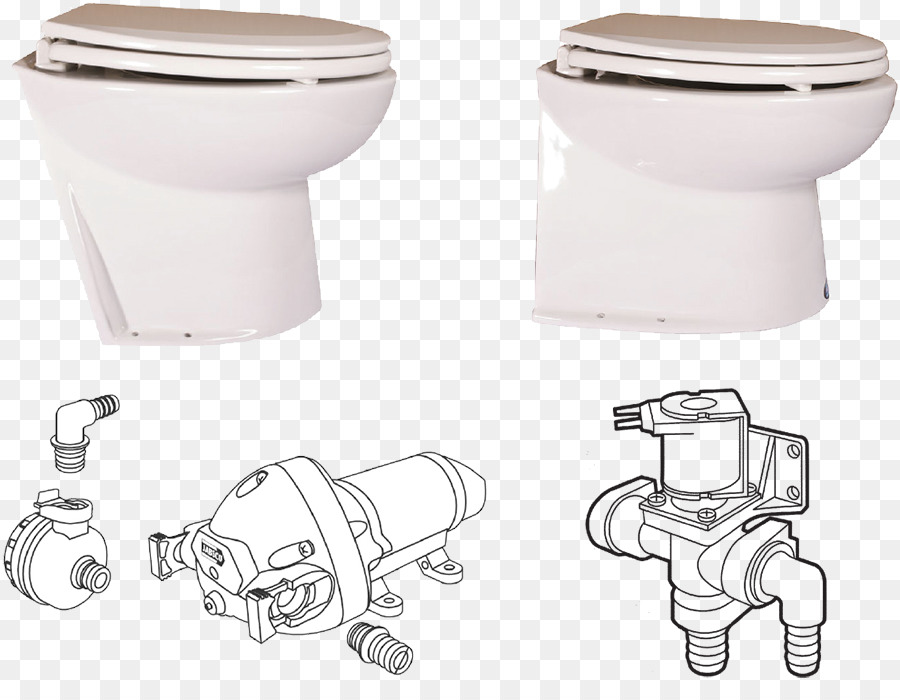 WC & Bidet-Sitze-Bad - Flush Toilette