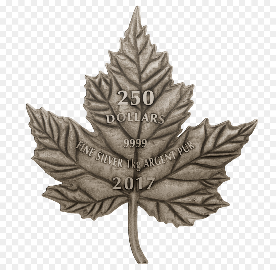 Bandiera del Canada, La Foglia d'Acero Canadese per Sempre in Argento Foglia d'Acero - un mazzetto di foglie di acero