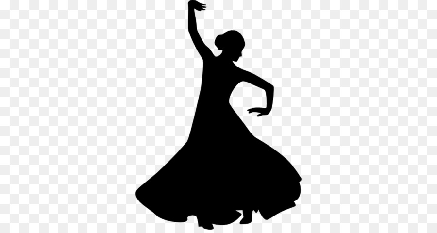 Flamenco Ballerino Di Danza Classica Silhouette - silhouette