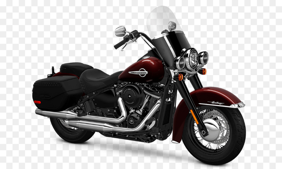 Harley-Davidson Chopper Xe gắn máy HỒNG cầu Di sản bao yên ngựa - điện xe gắn máy