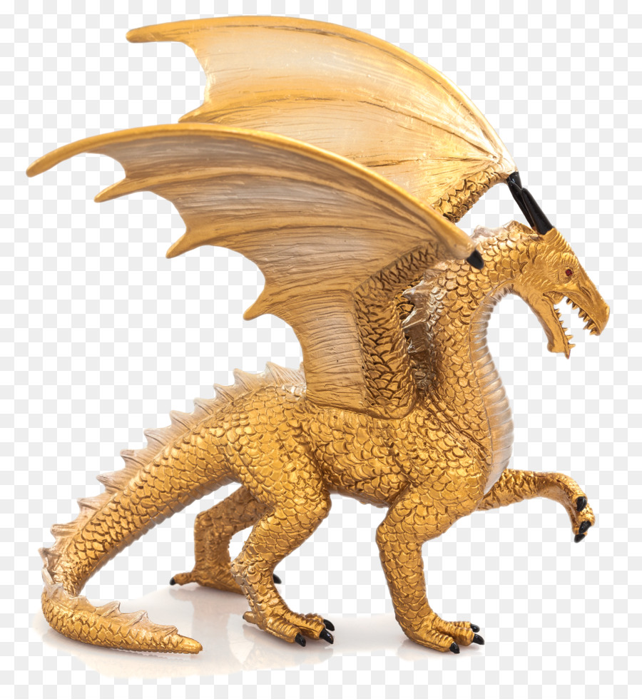 Azione e Figure Giocattolo Dragon Bambino creatura Leggendaria - Drago D'Oro