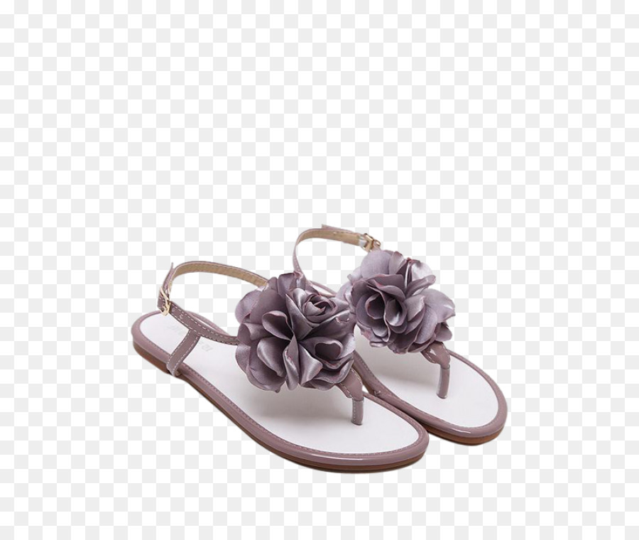 Flip-flops Fashion Sandale Lackleder Schuh - Lidschatten Stücke