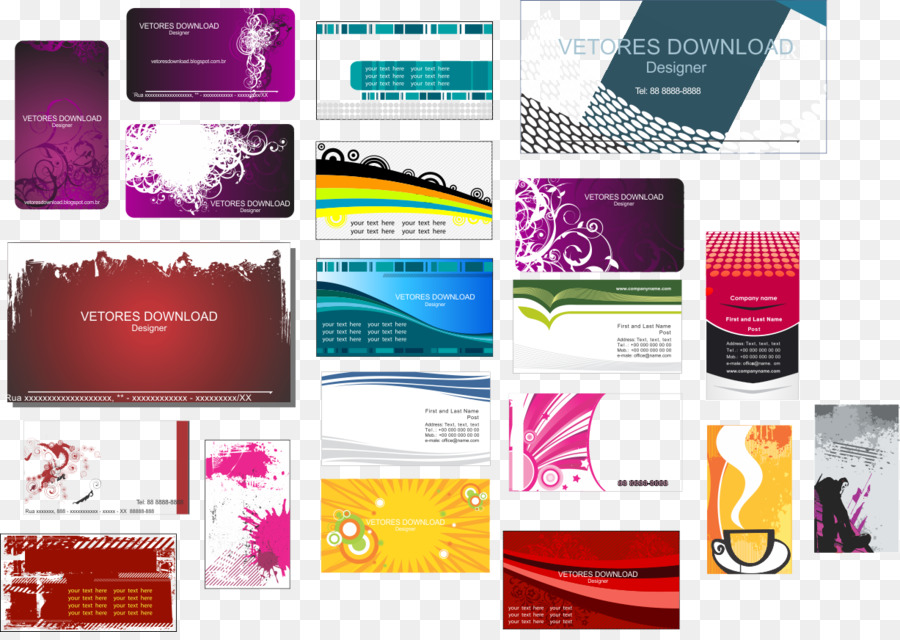 Grafik-design-Business-Karten Marke - Vektor Parfum Flasche