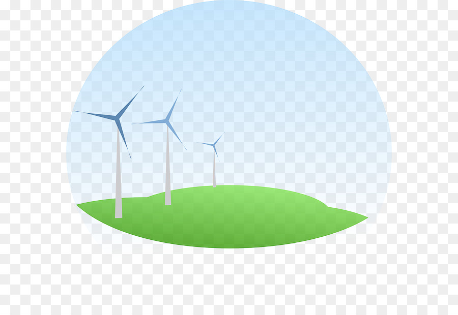 Rinnovabili di energia della turbina di Vento Vento power Clip art - carico del lavoratore immagine