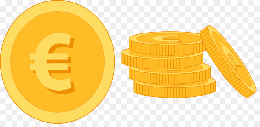 Le monete in Euro, Clip art - Moneta