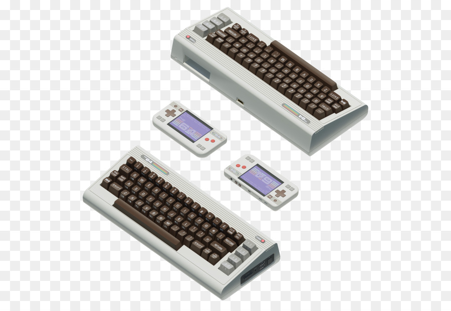 Commodore 64 Handheld-Spiel-Konsole, Video-Spiel-Konsolen-Computer Retrogaming - Computer