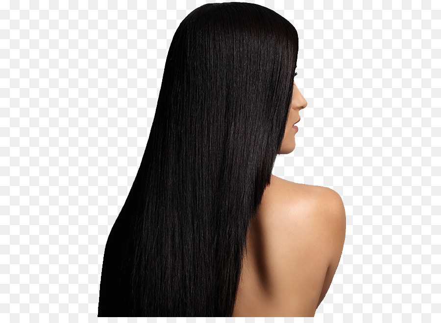 Nero capelli colorazione dei Capelli Parrucca di capelli a Strati - modello di capelli