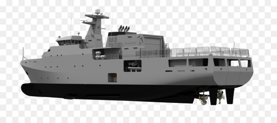 Anfibio trasporto dock motovedetta Anfibio guerra nave Damen Gruppo - prodotti rendering