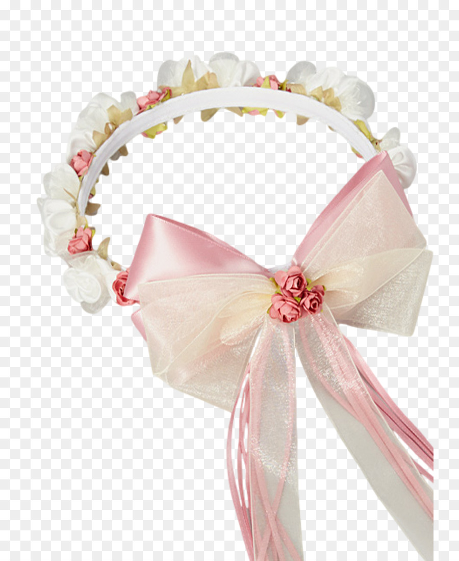 Kranzschleife Blume Kleidung Accessoires Krone - Seide satin