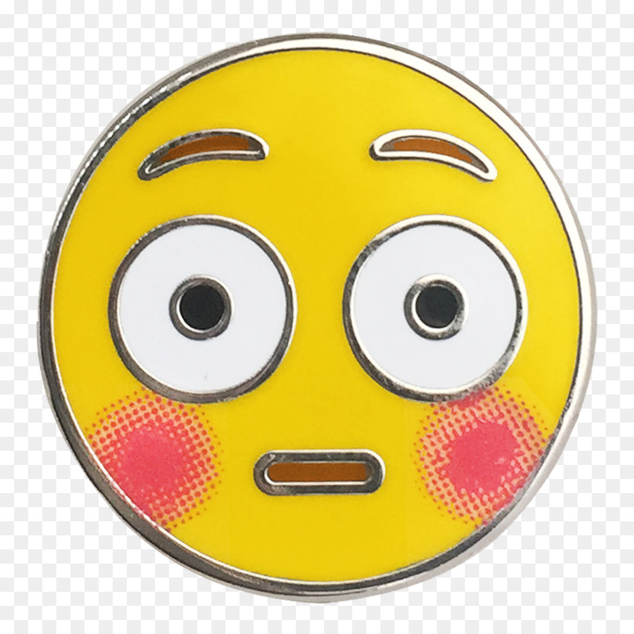 Smiley Emoji numero di identificazione Personale Catene Chiave Pin - sorridente
