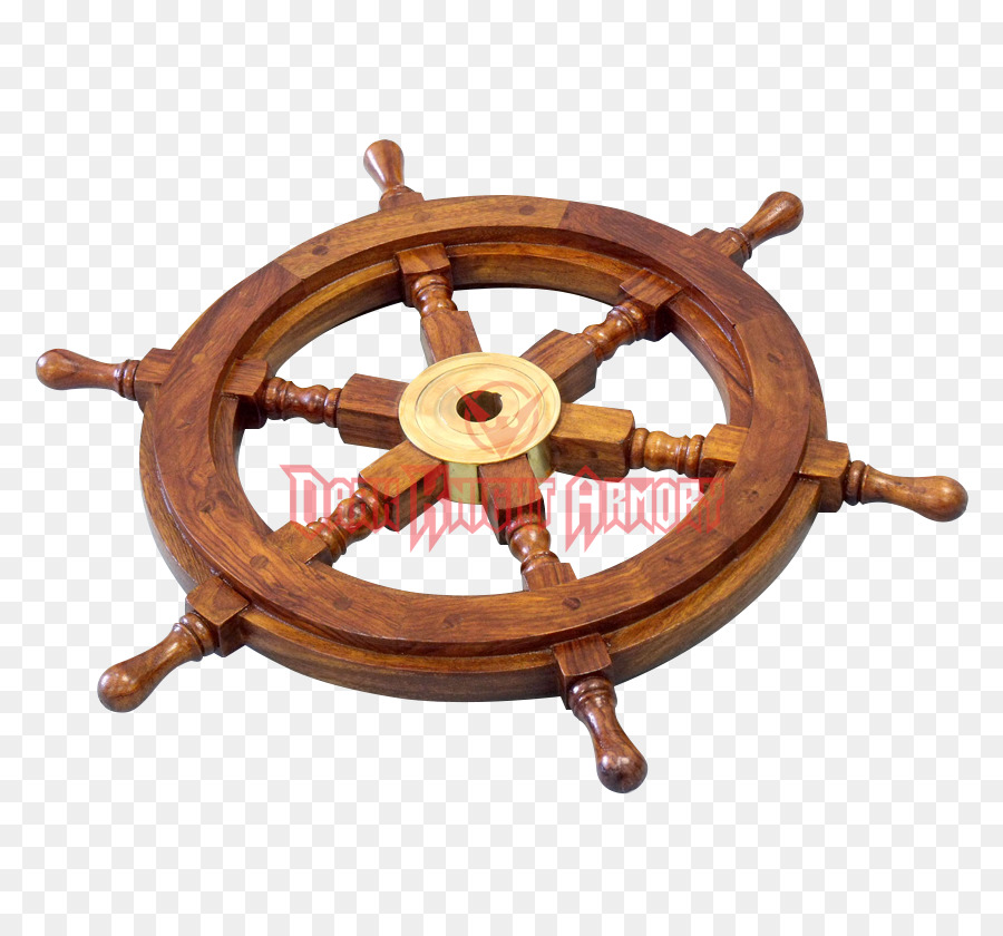 Das Steuerrad Holz Boot - Schiff
