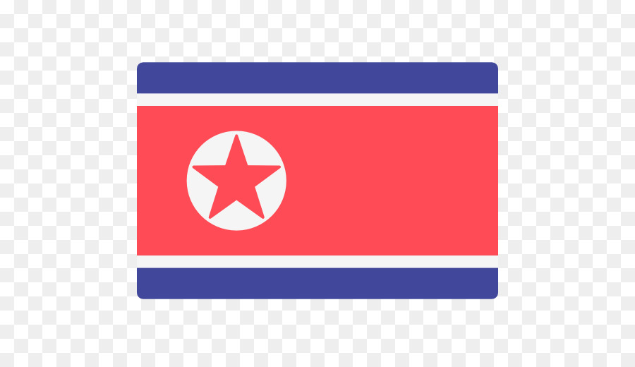 La Corea Del Nord Corea Del Sud Bandiera Icone Del Computer - bandiera