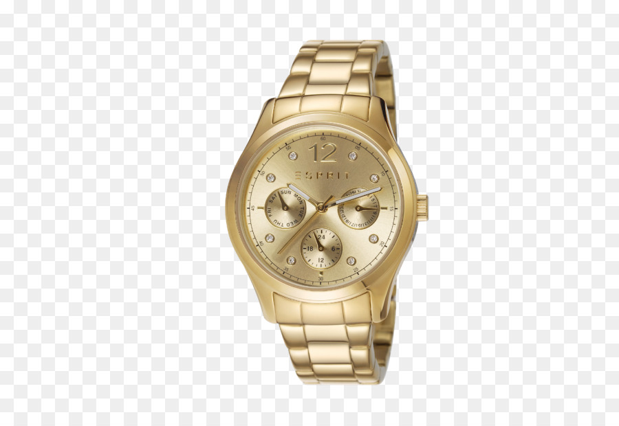 Esprit Holdings orologio Analogico cinturino di Orologio in Oro - guarda