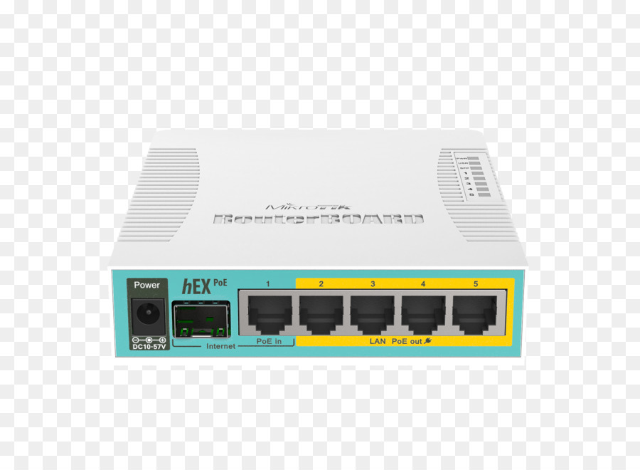 MikroTik RouterBOARD Power over Ethernet, Gigabit Ethernet - altri
