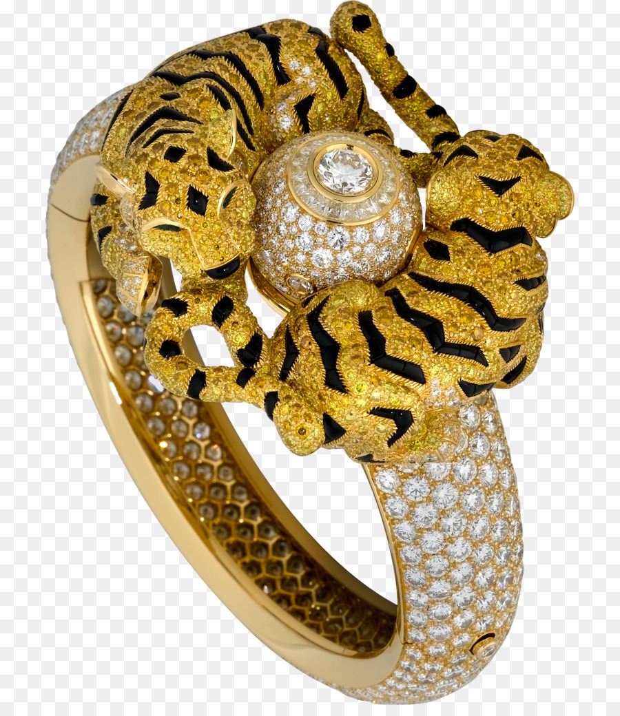 Cartier Orologio-gioiello Bracciale di Diamanti taglio - gioielli