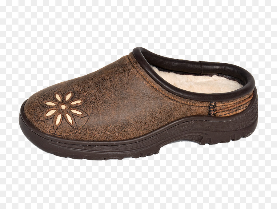 Far Scorrere Sandalo In Pelle Scarpa Marrone - Sandalo