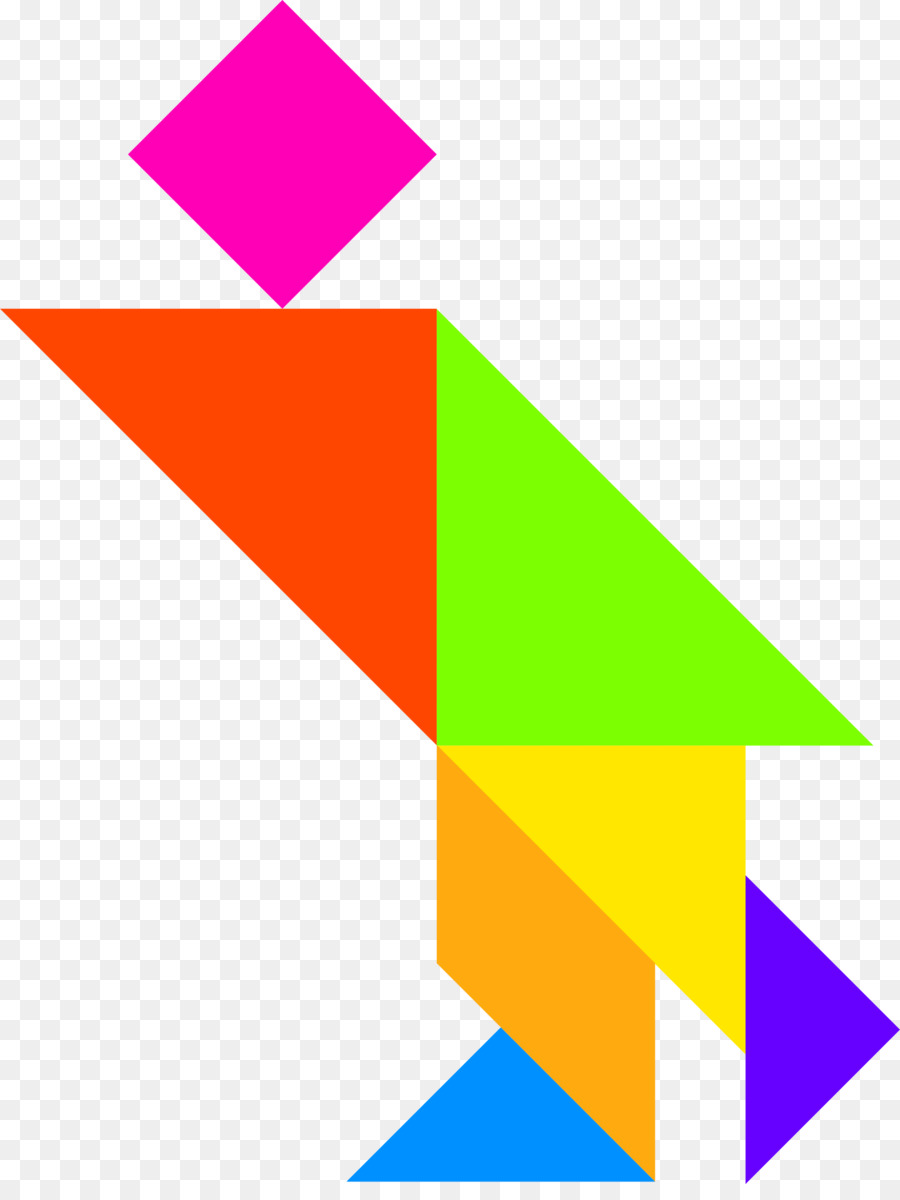 Tangram Triangolo Computer Icone clipart - altri