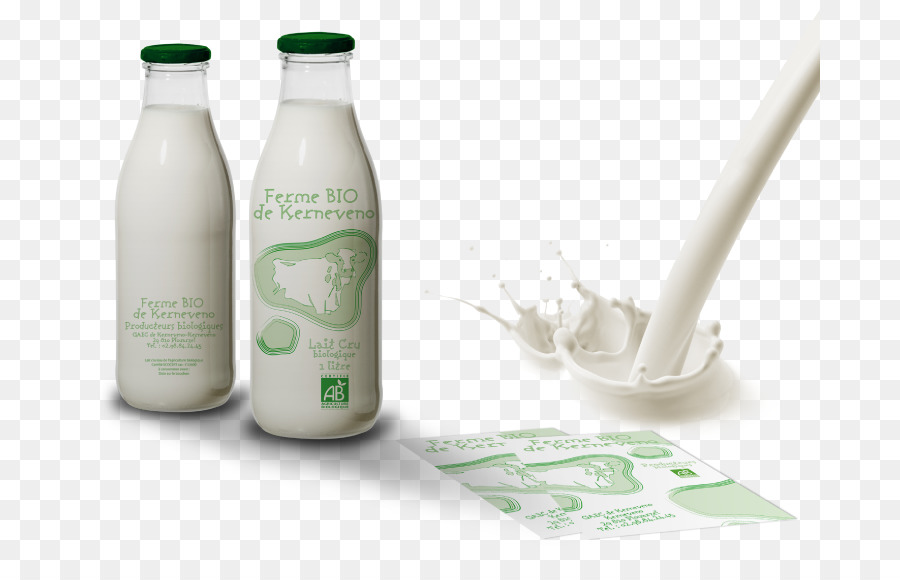 Latte, bottiglia, bottiglia del Latte i Latticini Panna cotta - latte