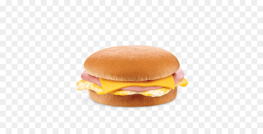 Cheeseburger Colazione panino Fast food sandwich al Prosciutto e formaggio - colazione