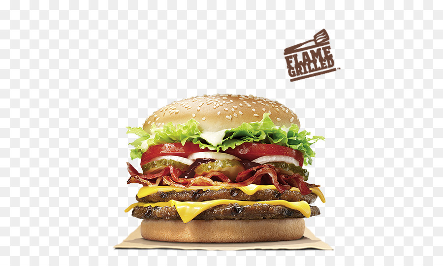 Whopper Hamburger, Cheeseburger Al Bacon Burger King - occidentale fast food