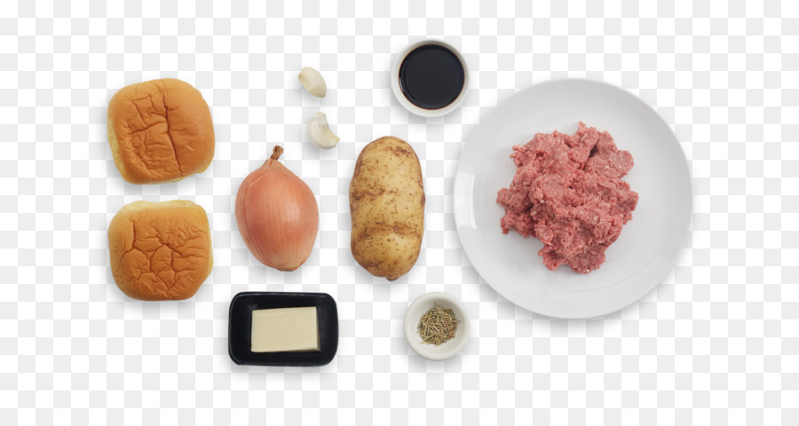 Phô mai khoai tây chiên Hamburger món ý dấm - hành