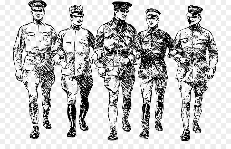 Đầu tiên Thế Chiến Tranh thế Giới thứ Hai Clip nghệ thuật - người lính